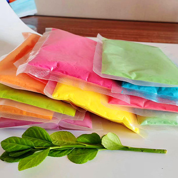 high quality blodegradable new holi powder color smoke confetti party popper