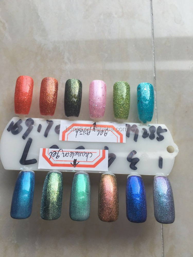 Asian Nail Supply Pro Art Cosmetics Magnet Chameleon Nail Polish Wholesale 3d Colour Gel Nail