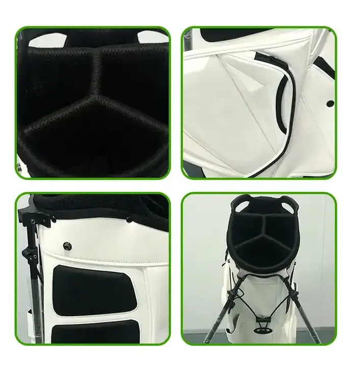 Tour Mini Wholesale custom high quality cart large capacity foldable transparent pgm  ghost Convenient travel golf travel bag