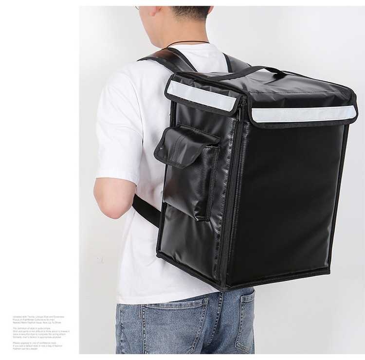 Hot sale Waterproof Motorcycle delivery bag Custom Logo portable  cooler bag Backpack Delivery Carry cooler bags