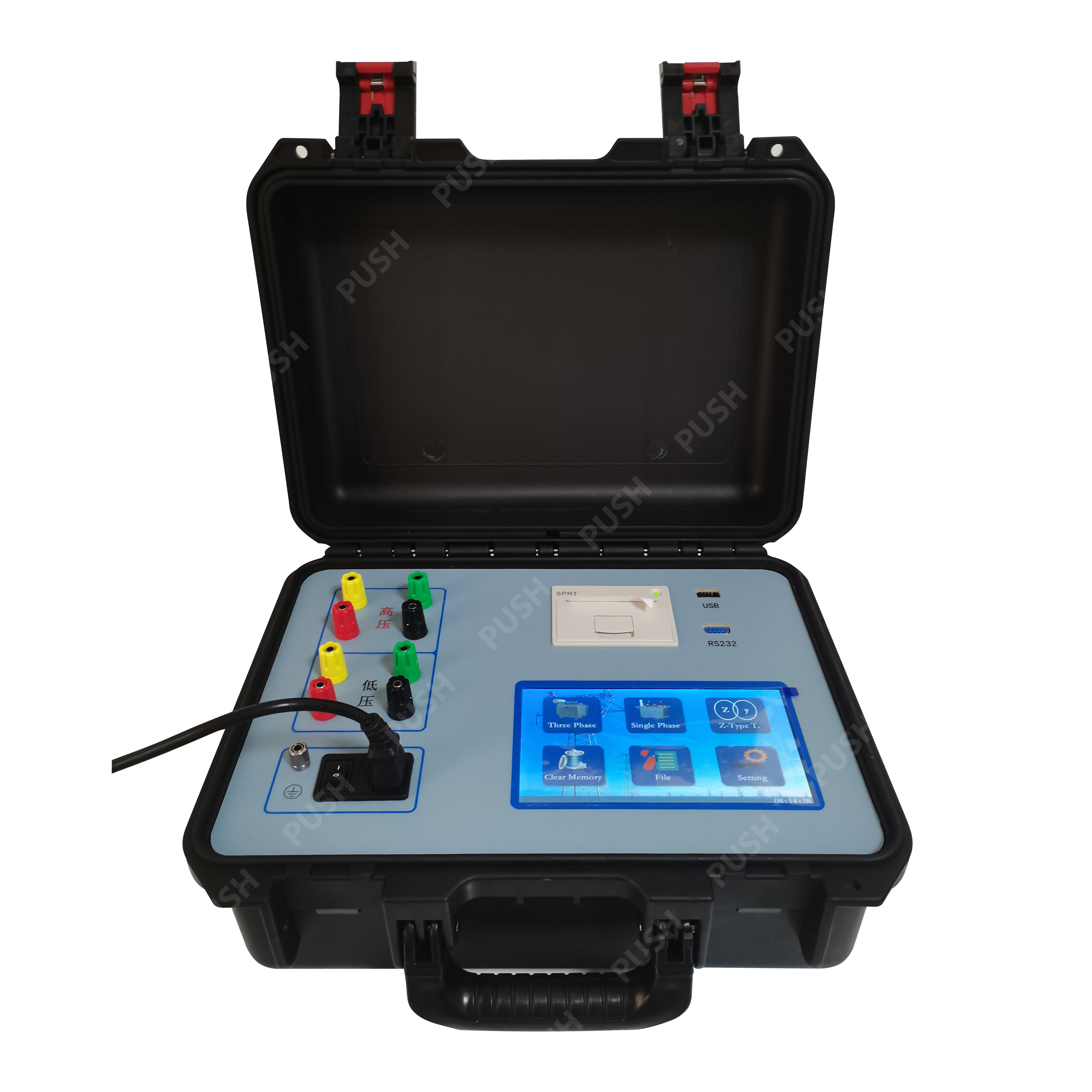 Push electric PS-BB103 ttr transformer turns ratio device tester