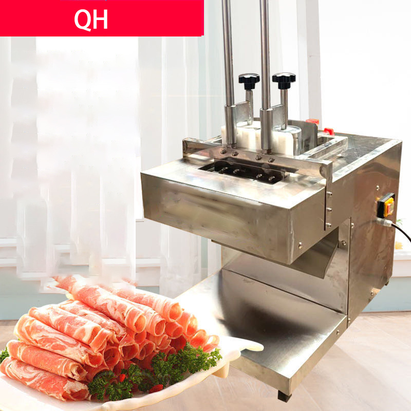 Desktop Multi-Functional Automatic Frozen Meat Slicer Suitable for Restaurants, Hotels, Dining Halls, Hot Pot Restaurants, etc.