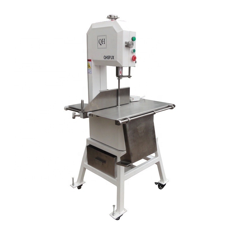 Meat/Bone Band Saws 2HP Bone Saw Commercial Butcher Equipment Frozen Fish Cutting Machine Bone Meat Saw Machine