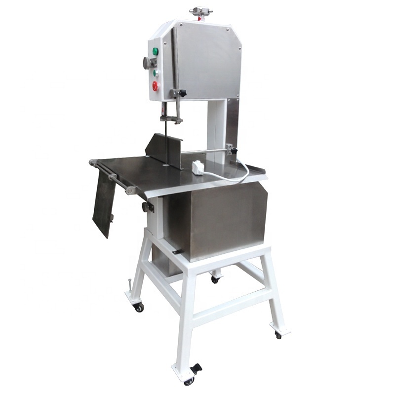 Meat/Bone Band Saws 2HP Bone Saw Commercial Butcher Equipment Frozen Fish Cutting Machine Bone Meat Saw Machine