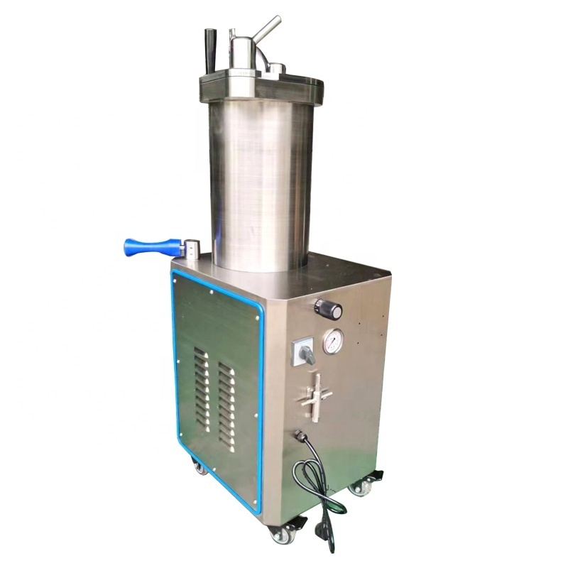 Manufacture 2HP Hydraulic Meat Cutting Mincer Grinder 1.5kw Manual Vacuum Sausage Making Processing Machine Stuffer Maker