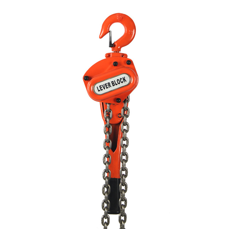 HSH-VT ratchet  lever hoist chain block for construction workshops retail