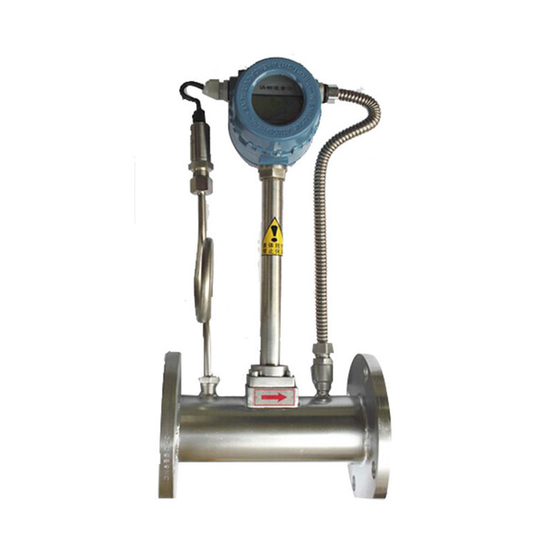 Intelligent vortex flowmeter steam flow meter natural gas nitrogen biogas compressed air heat transfer oil liquid water sewage