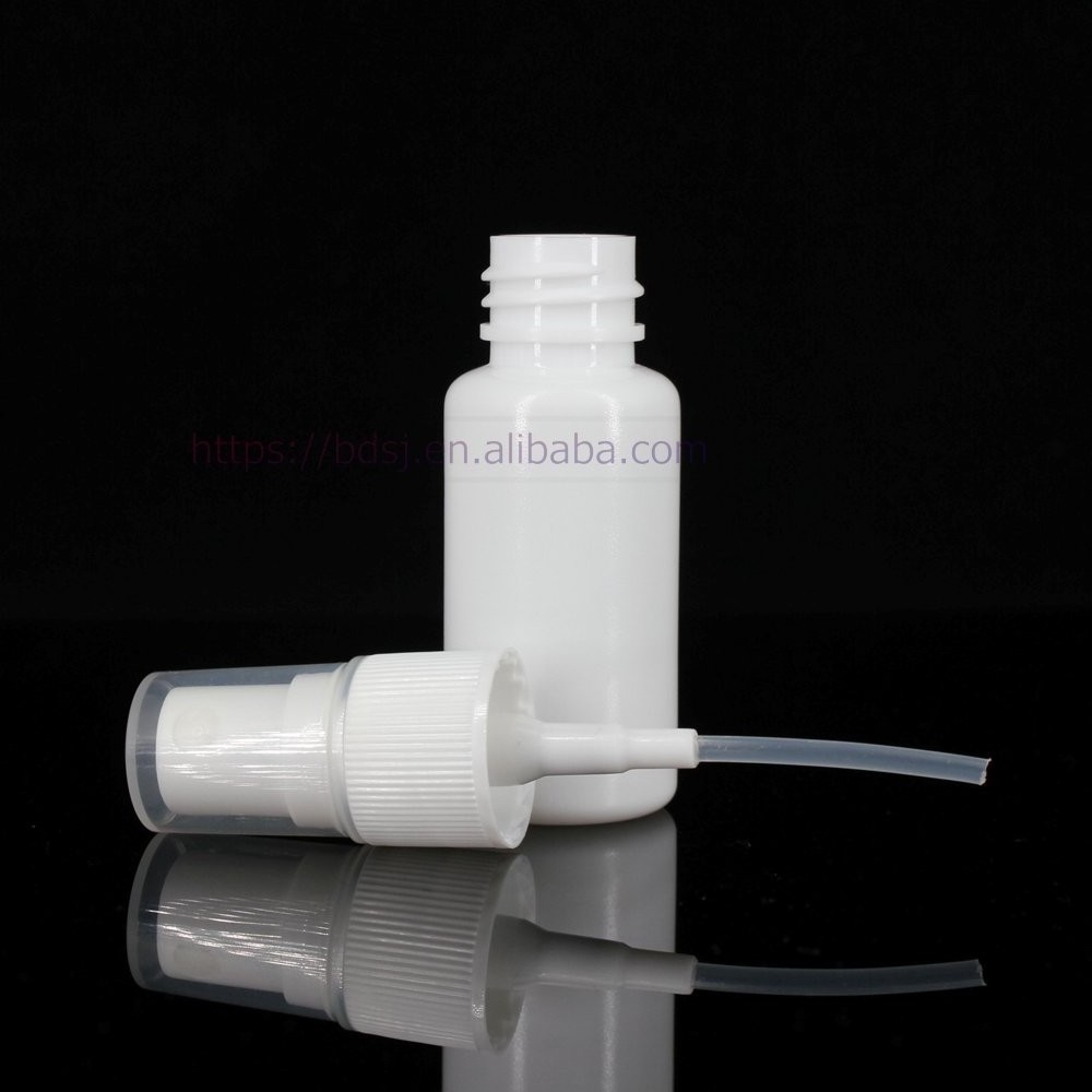 Spot wholesale Alcohol sterilizer 10ml 15ml 20ml 30ml plastic spray bottle fine mist spray bottle side spray