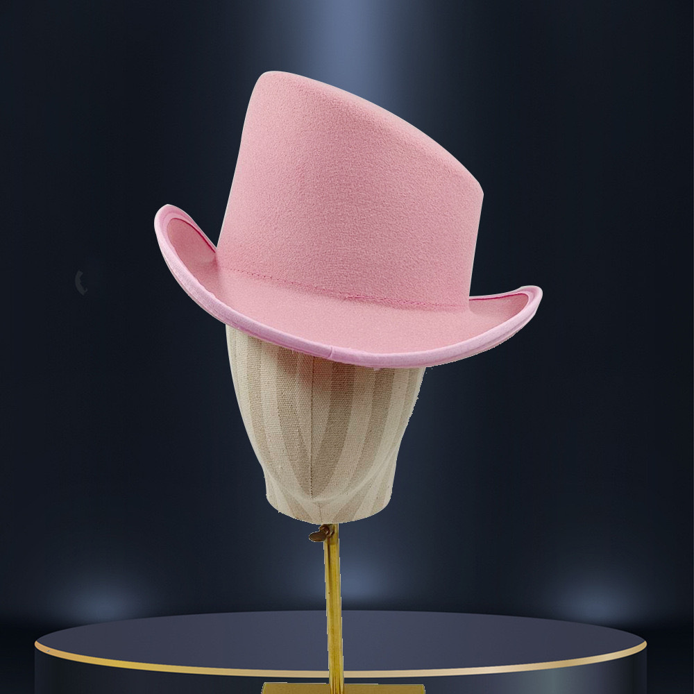 2024 New Arrival Fashion Women Ladies Festival Church Party Hat 11 Color Stylish Men Derby Top Hats