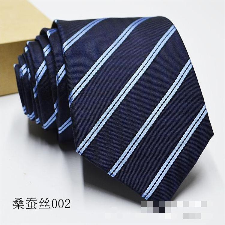 2023 new men ties real silk mulberry silk business neck tie men wholesale