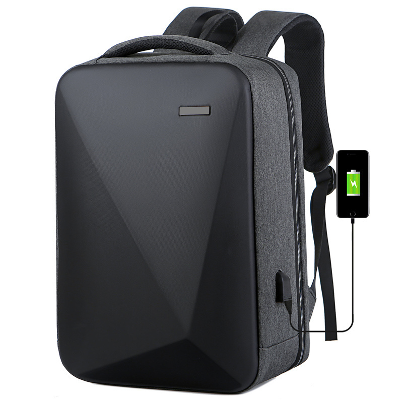 Sympathybag Unisex Travel Backpack New Design Hard EVA Shell USB Charging Port Anti-Theft Features High Quality Laptop Backpack