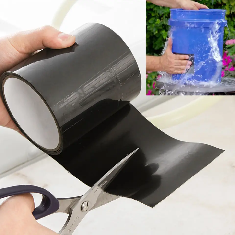 Seam Sealing reusable waterproof Glue Rubber Adhesive Waterproof Tape Stop Leaks Pipe Repair Tape