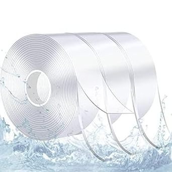 Reusable Washable Removable  Double-Sided Sticky Transparent Tape Nano Double Side  Grip Adhesive Tape Mounting Tape