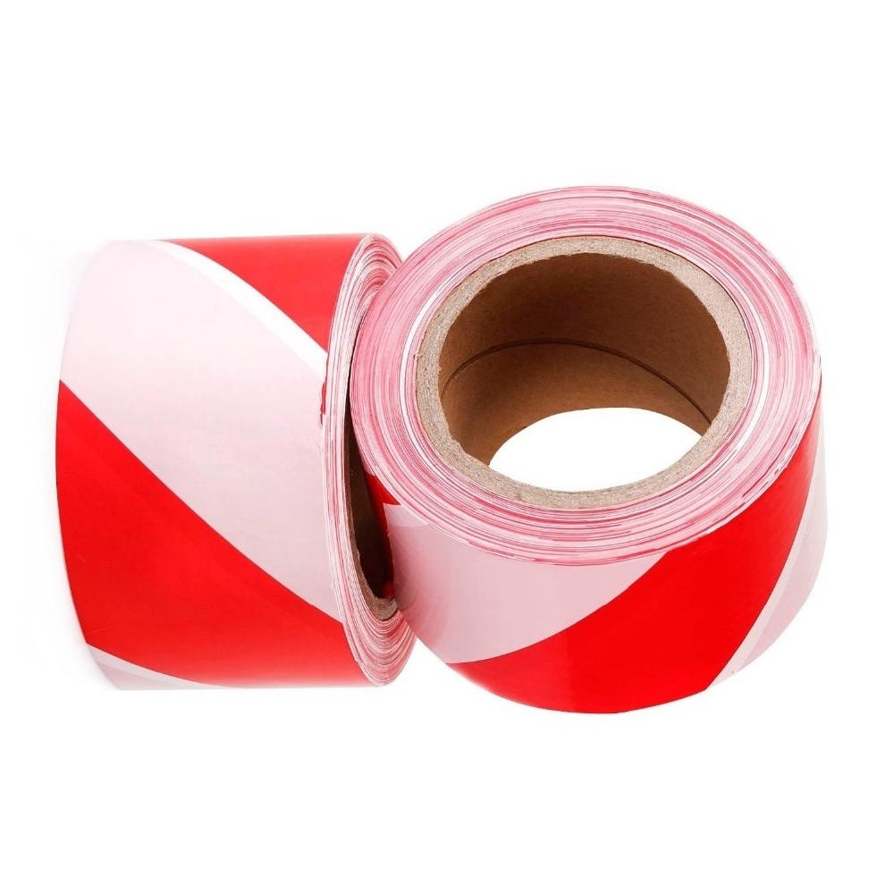 Waterproof Do Not Cross Underground Buried Safety Masking Detectable Caution Tape Yellow Red  Safety Tape  PE Warning Tape Roll