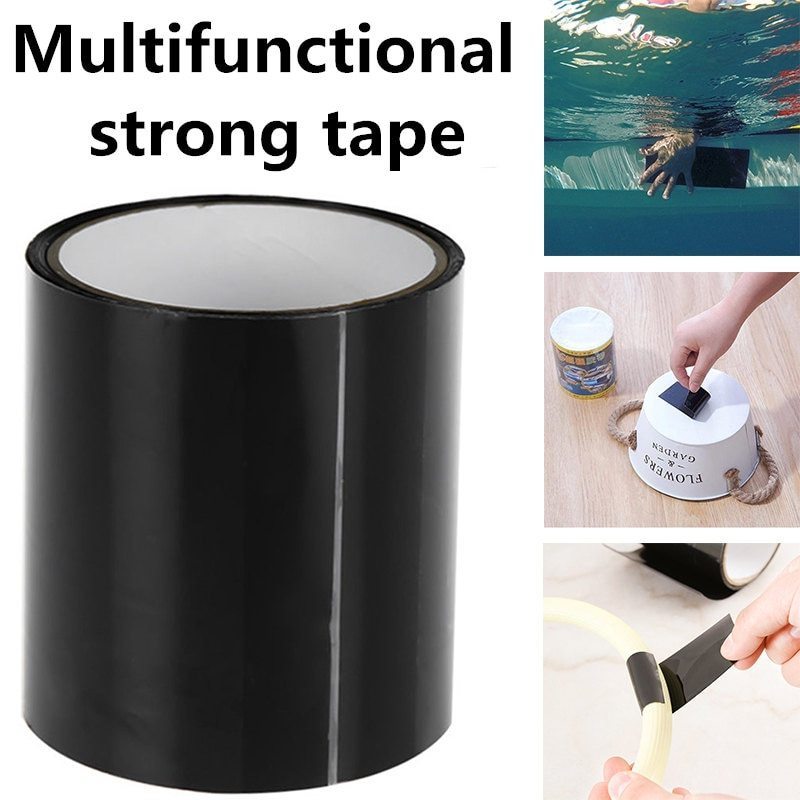 GWT01 Super Strong Seal Repair Roof Pipes Leaking Rubber Adhesive Waterproof Leakage Tape Super Fix Tape Waterproof