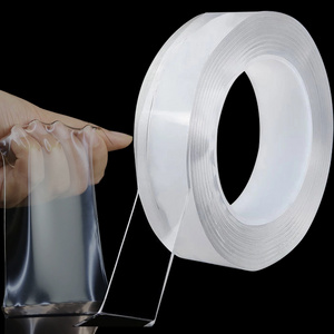 Waterproof Reusable Heavy Duty Transparent Mounting Tape Double Sided Glue Adhesive Acrylic Gel Grip Nano Tape