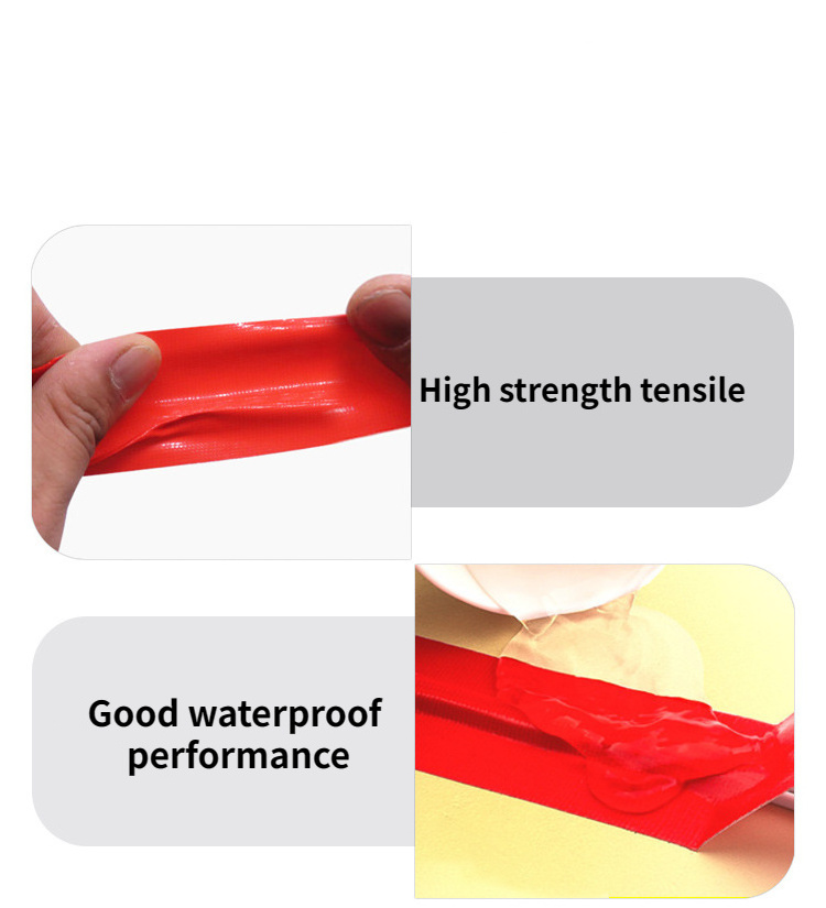 Heavy Duty Silver Cloth Duct Adhesive Tape Waterproof No Residue Book Binding Decorative Single-Sided Black Cloth Duct Tape