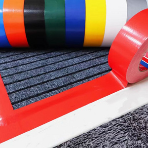 Super Waterproof Easy To Tear Carpet Tape Duct Tape Adhesive 50m Self Adhesive Single Sided Colors Cloth Duct Tape  Manufactures