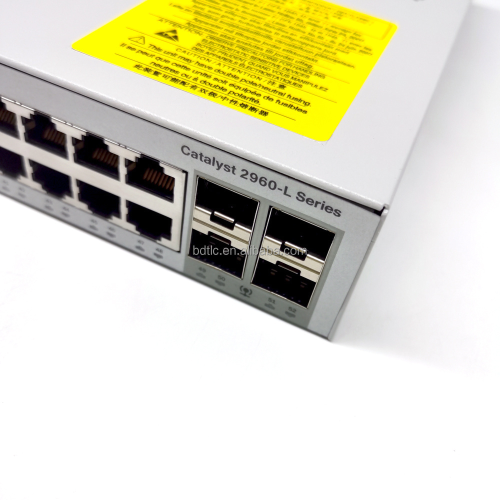 Network Switches Cisco- Catalyst 2960 - L Series 24 Port Gigabit Switches WS-C2960L-24TQ-LL