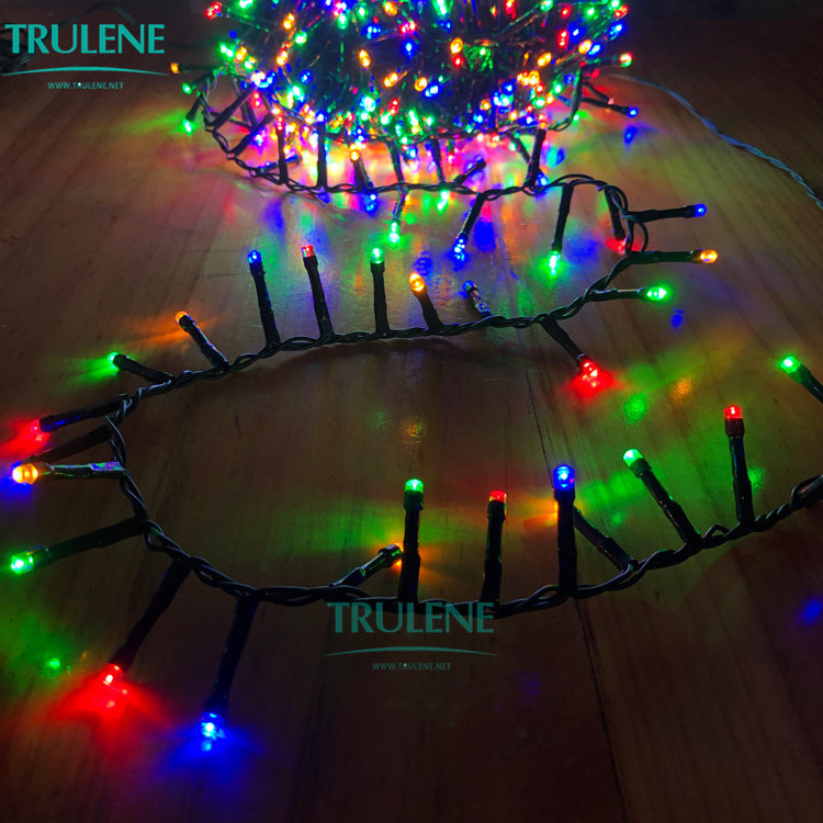 Waterproof Color LED String Light Mini Controller Holiday Lighting Cable Christmas Outdoor Party Decoration Lights For Events