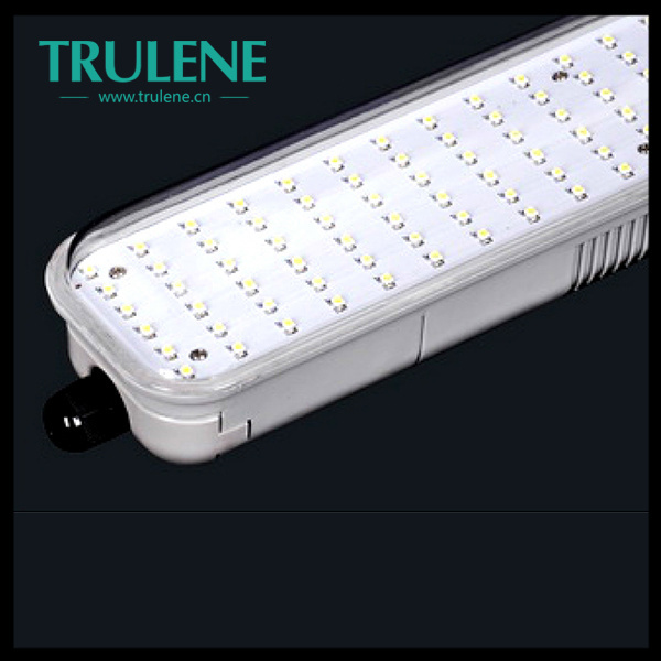 IP65 Waterproof wall mounted LED 2X18W T8 T5 Tri-proof Fluorescent Lighting Fixture With PC ABS COVER