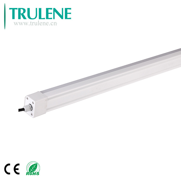 2x36w t8 tri-proof hanging tube suspended working waterproof fluorescent light fixtures ip65