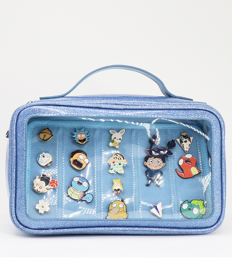 Custom Pin Display ITA Bag Fashion Woman Handbag XINMEI Bag Wholesale