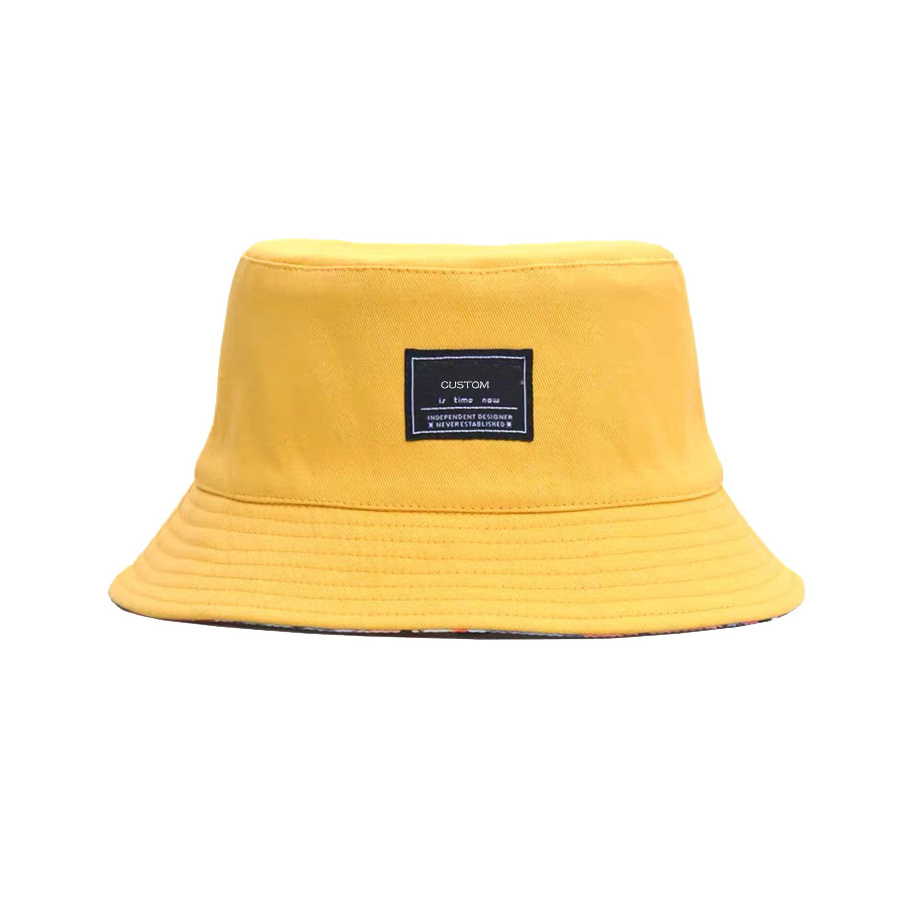 Design Designer High Quality Designer Bucket Hat Reversible Bucket Caps Yellow Wide Brim Summer Fisherman Hat For Men Women