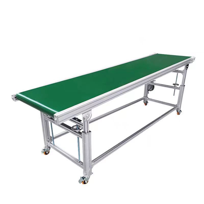 Stainless Steel PU Belt Conveyor for Food Factories Durable and Reliable Conveyors for Food Processing