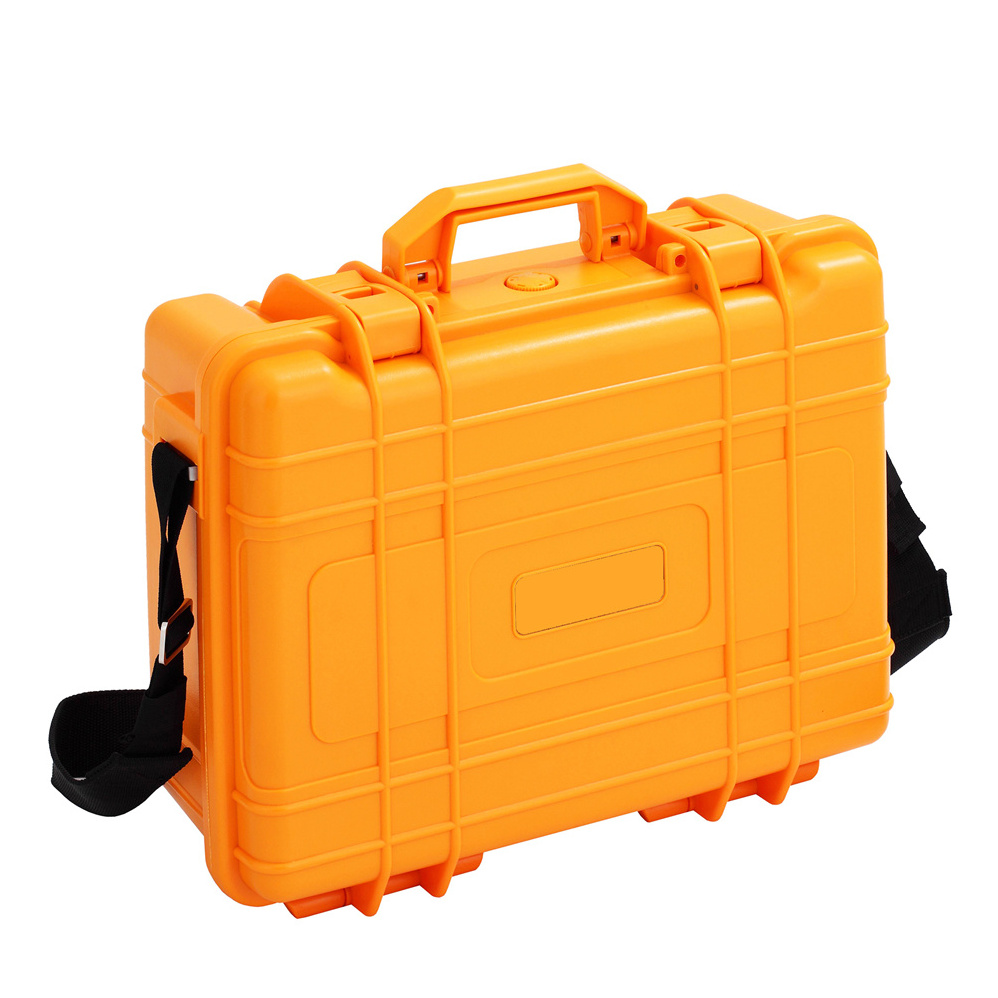 B-High quality durable hard plastic long gun case with custom foam engineering abs water dust proof tool case