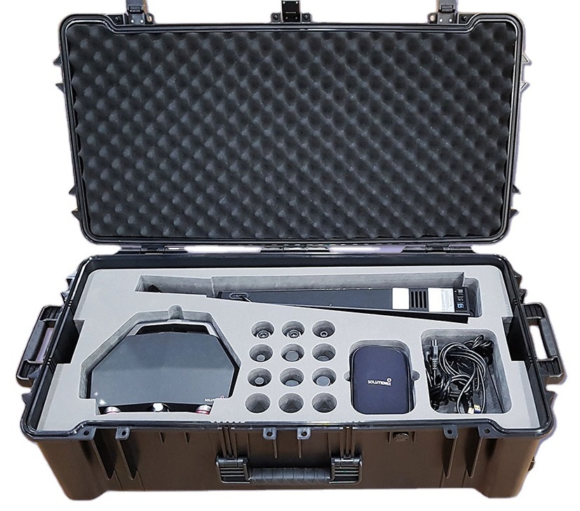 Waterproof and dust-proof high-impact plastic protective trolley outdoor hard case with wheels