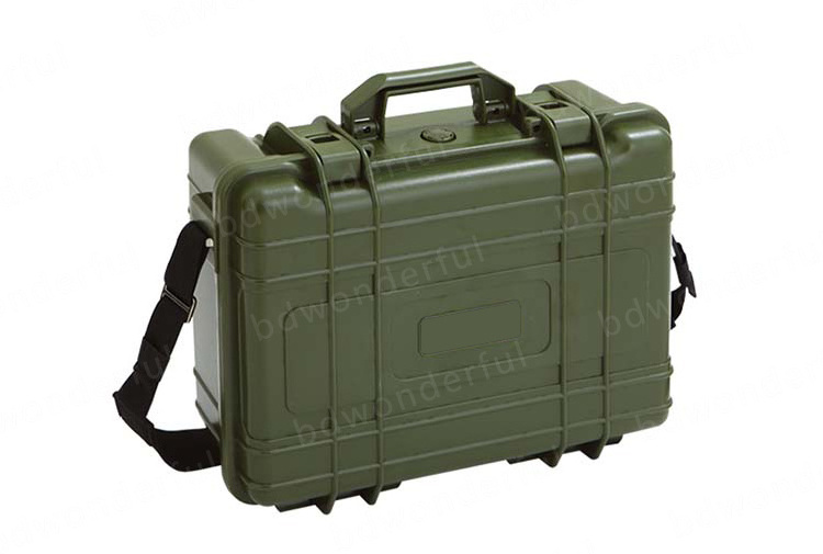 B-High quality durable hard plastic long gun case with custom foam engineering abs water dust proof tool case