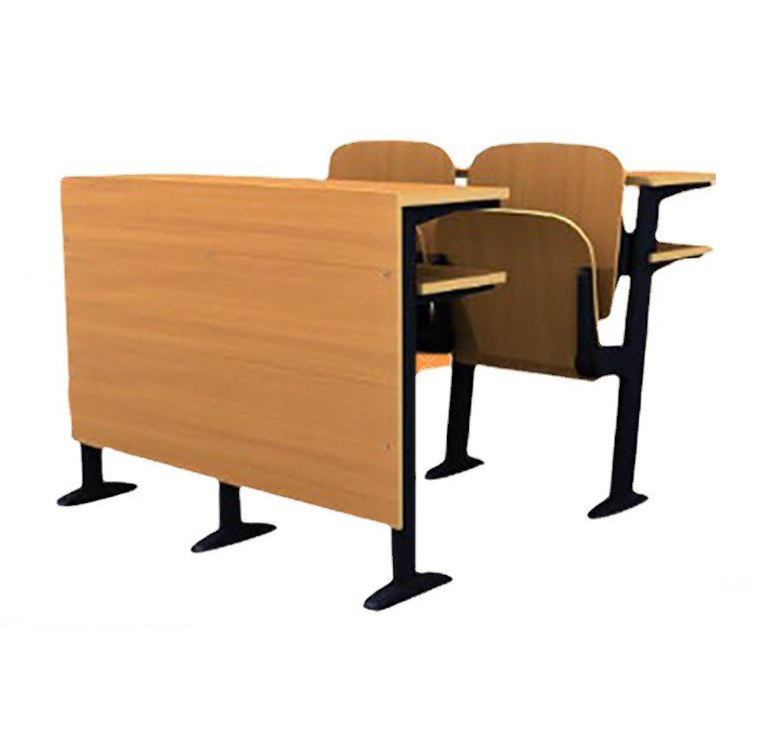 Adult University classroom lecture theater Seat and Back table And Chairs student desk school Furniture