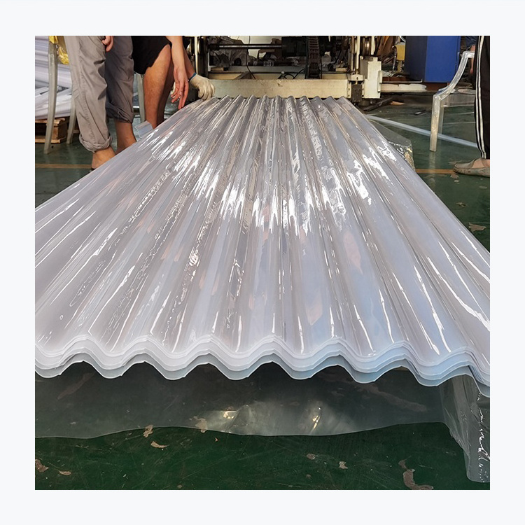 Free sample plastic waterproof 4x8 decorative board wall panels heat reducing corrugated polycarbonate roofing panel