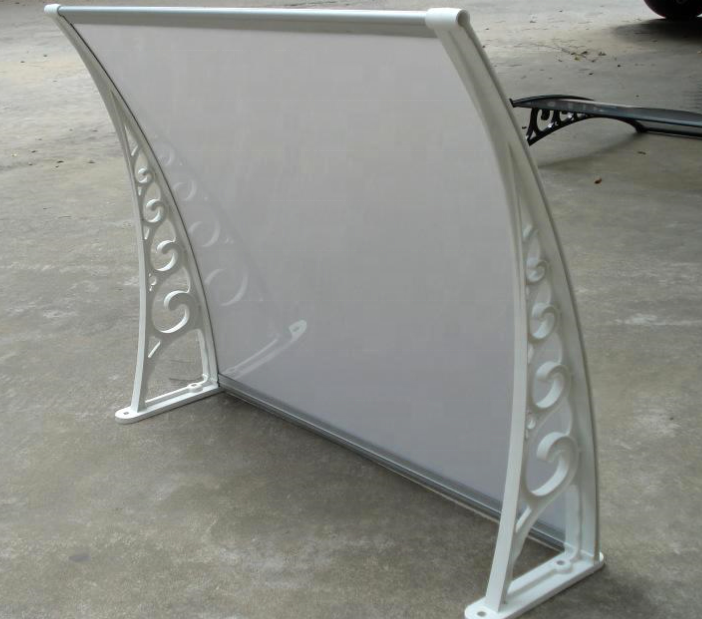 Outdoor gazebo canopy shelter auvent window balcony polycarbonate door awning