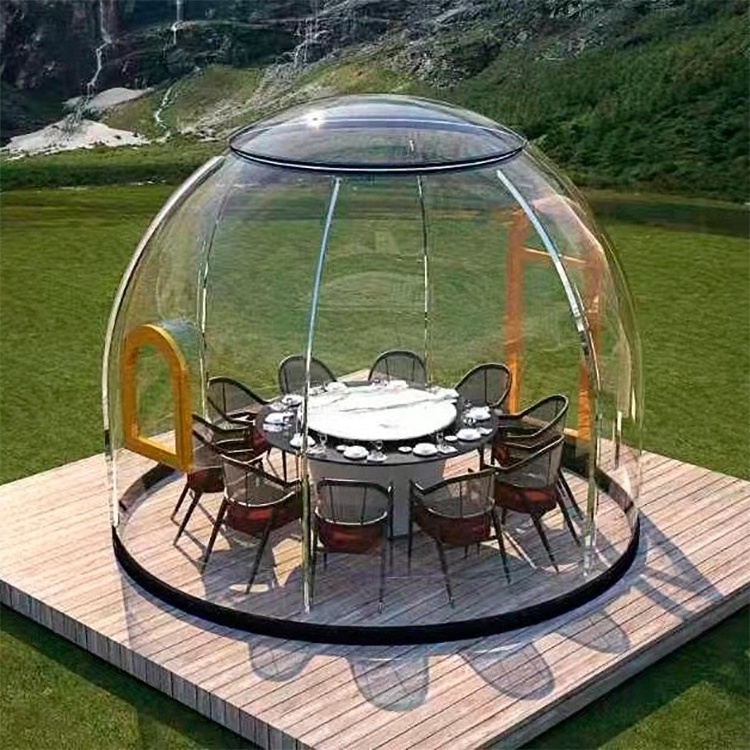 Bubble tents romantic couple bubble house clear outdoor pavilion tent homestay inn polycarbonate dome room