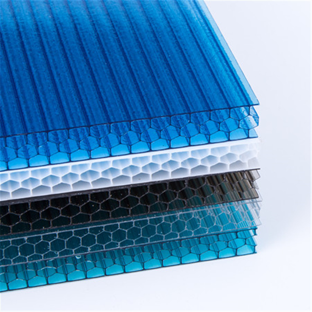 High Quality Productive Plastic Rain Door Cover Mesh Sheet Honeycomb Panel With Long Term Technical Support