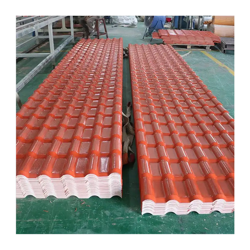 Free sample shipping pvc roof tile cheap corrugated plastic asa  pvc roof sheet for sale