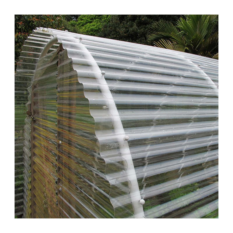 Lowes transparent polycarbonate material wavy panel plastic canopy high strength pc corrugated roofing sheet