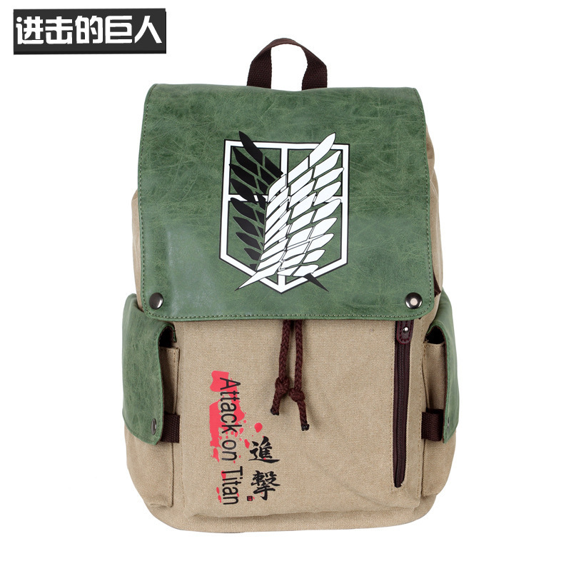 15 Designer Bags Cartoon Canvas School Students Bag My Hero Academia Kakashi One Piece Totoro Demon Slayer Anime Backpack