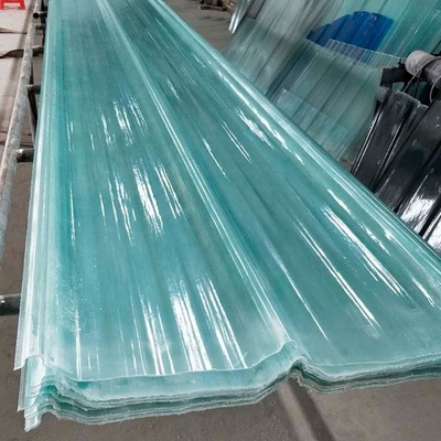 10-Year warranty transparent FRP FIBERGLASS corrugated sunlight roofing sheet for roof