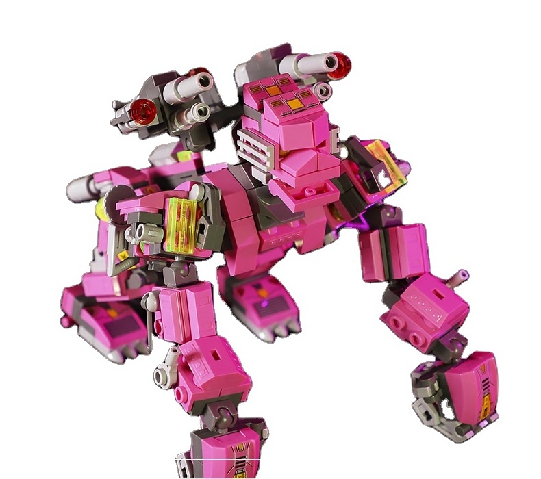 2024 CE certified best-selling Morphing Battlefield heavy armored gorilla building blocks for children and adults  truck robot