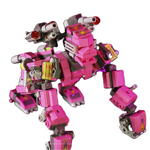 2024 CE certified best-selling Morphing Battlefield heavy armored gorilla building blocks for children and adults  truck robot