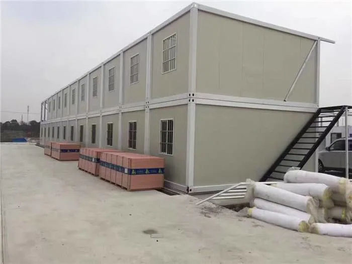 New Design Luxury Expandable Container House Prefab Container Shop with Balcony for Wholesale