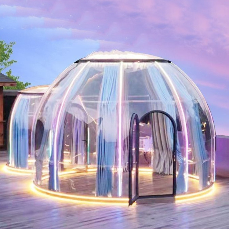 Hot Selling Bubble Transparent Dome Tent Polycarbonate Starry Sky Room for Hotel and Camping