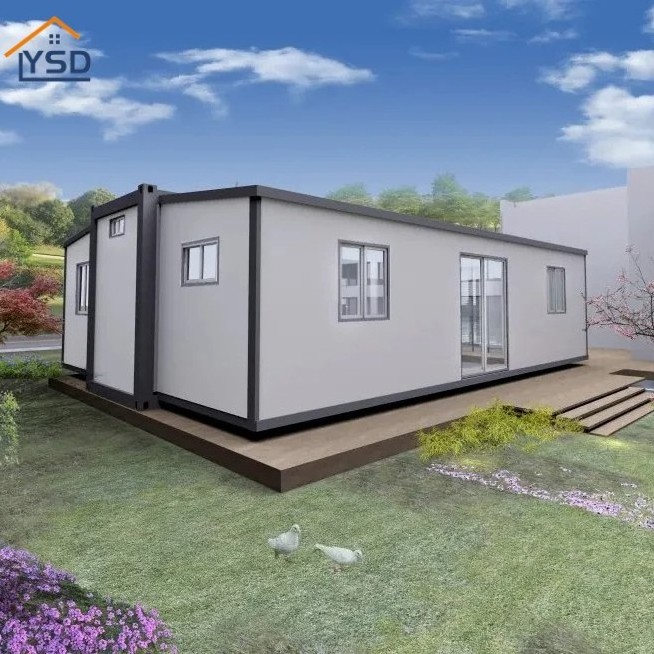 Customized 3 bedrooms Luxury Shipping Container House 20ft Container House Expandable Prefabricated House Container