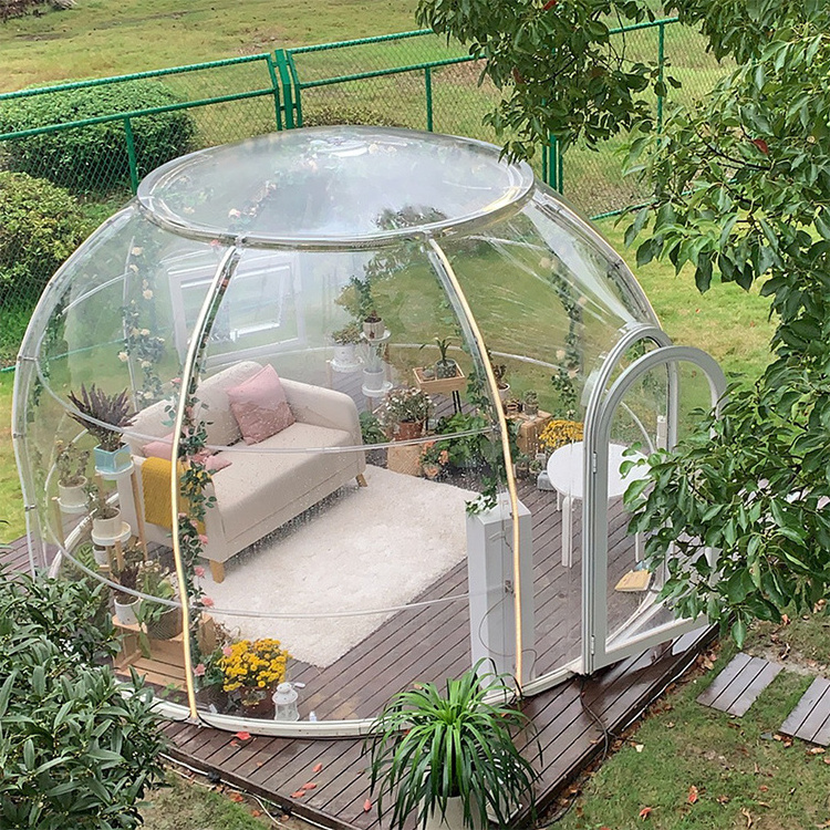 Hot Selling Bubble Transparent Dome Tent Polycarbonate Starry Sky Room for Hotel and Camping