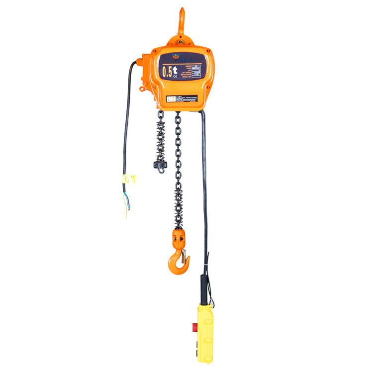 hot China OEM High quality 500kg 1t 2t 3t 5t 7.5t 8t 10t 15t Electric Chain Hoist for Car repair and Assembly Plant Supplier