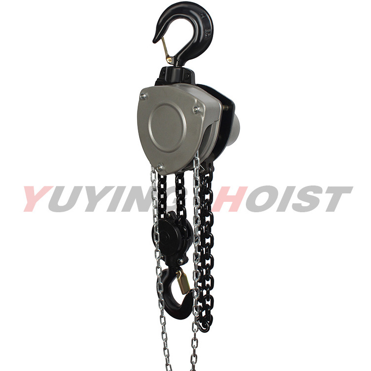 hand Chain block hoist replacement hook chain block with tripod stand head chain lifting crane tools block