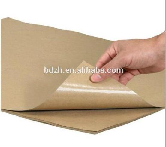 Zhenghui pe laminated kraft paper/pe coated kraft paper/kraft paper coated pe